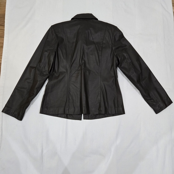 NWT Apostrophe 100% leather jacket and pants - Picture 9 of 15